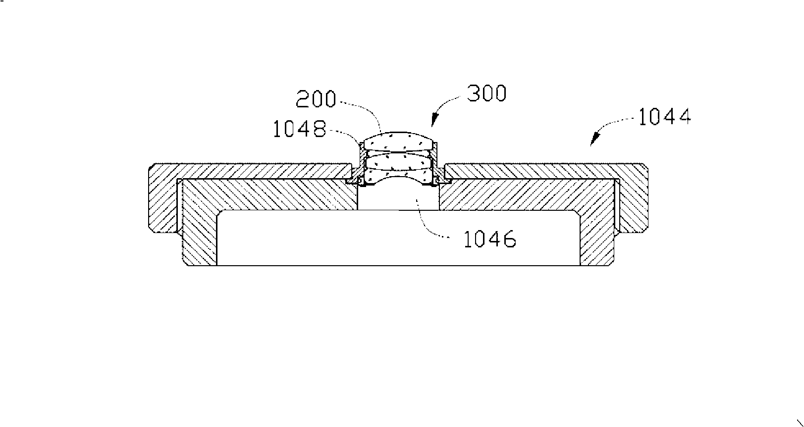 Lens eccentricity detection system and method