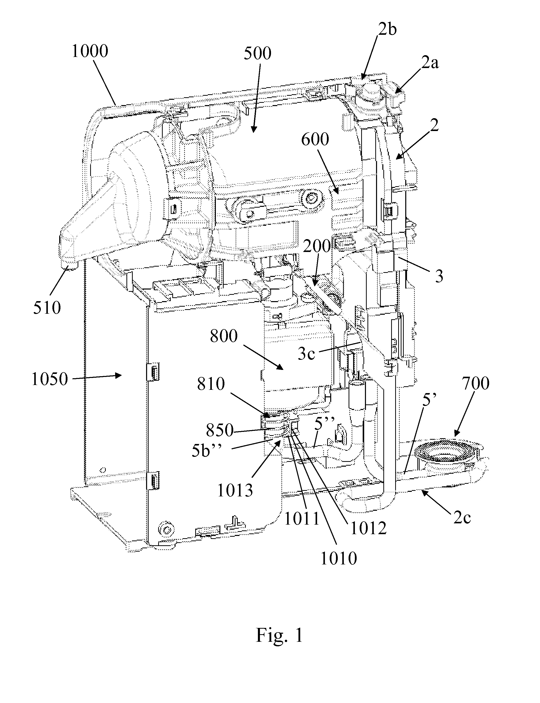 Pump mount in a beverage preparation machine