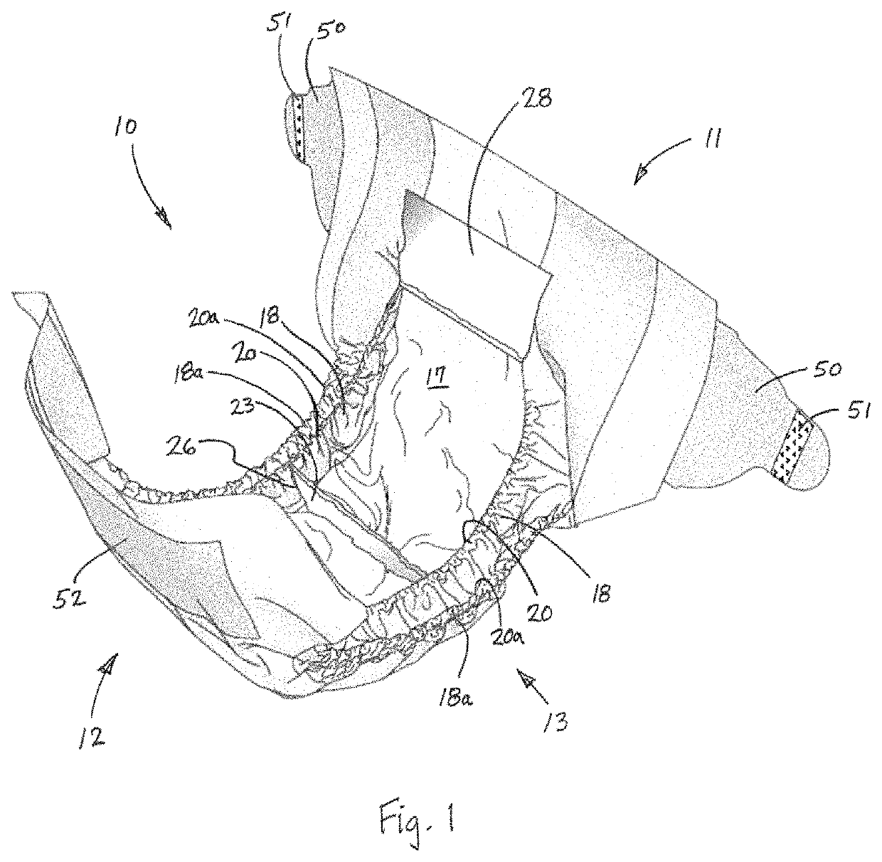 Diaper adapted for collection of uncontaminated and intact stool sample from an infant