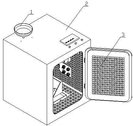 Method for quickly detecting quality of pepper, device and application