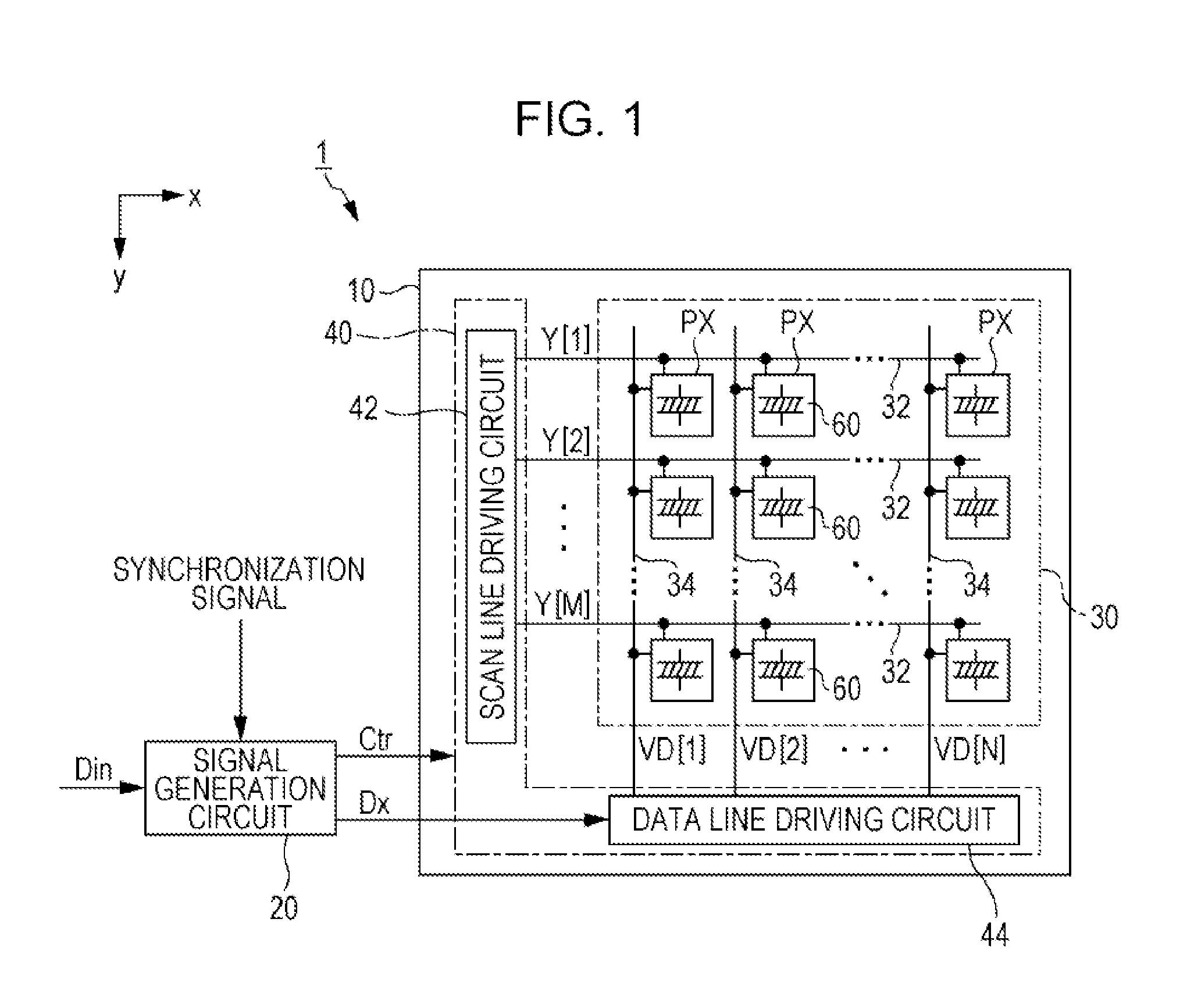 Display control circuit, electro-optical device and electronic apparatus