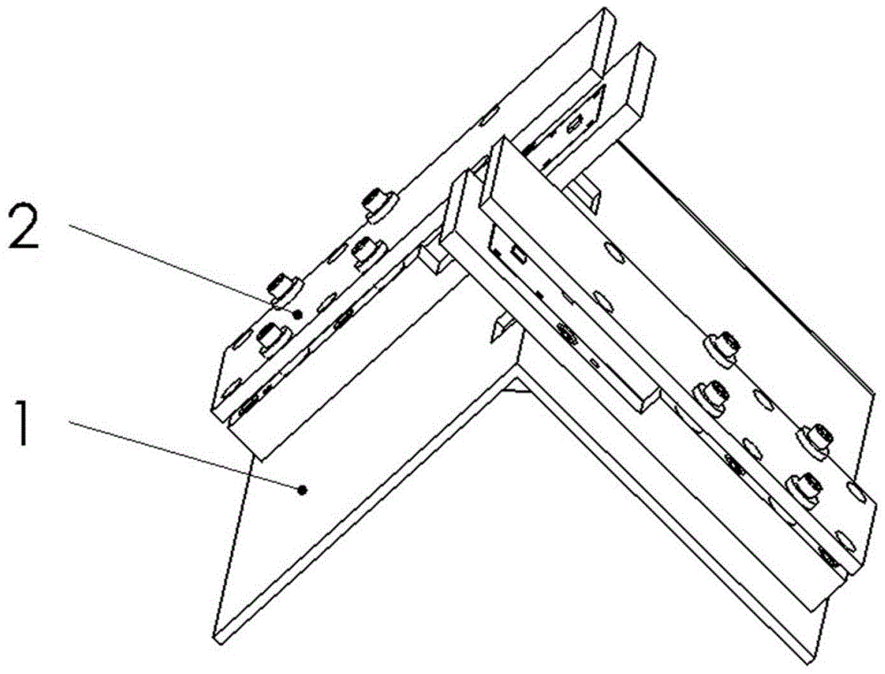 Hadron beam current monitoring device and method based on pixel sensor chip