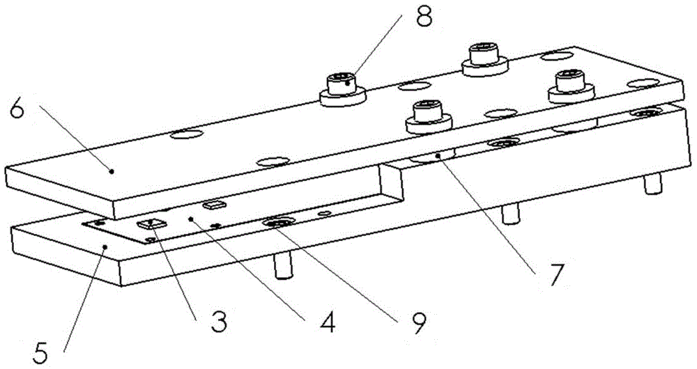 Hadron beam current monitoring device and method based on pixel sensor chip