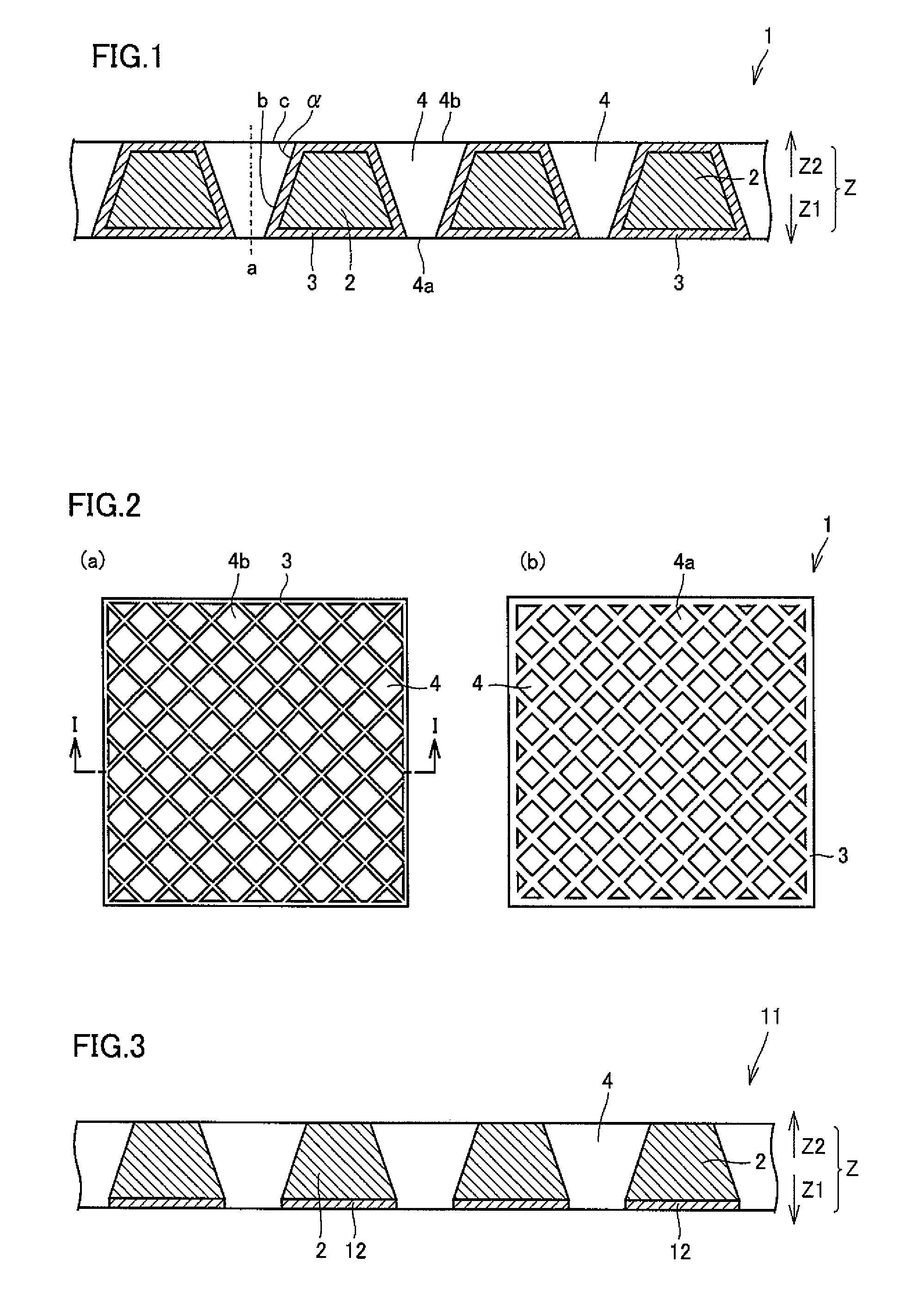 Diamond electrode, method for producing same, and electrolytic cell