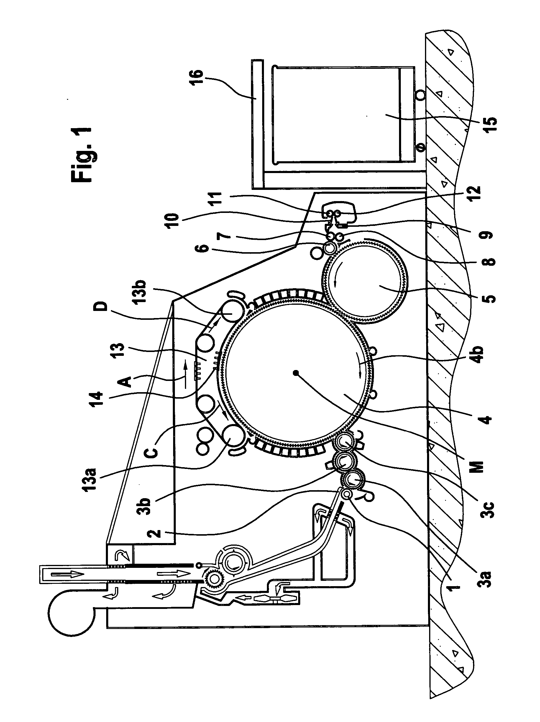 Card flat bar for a carding machine