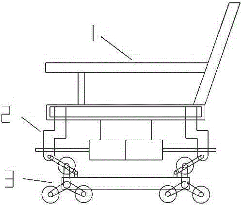 Stair-climbing wheelchair