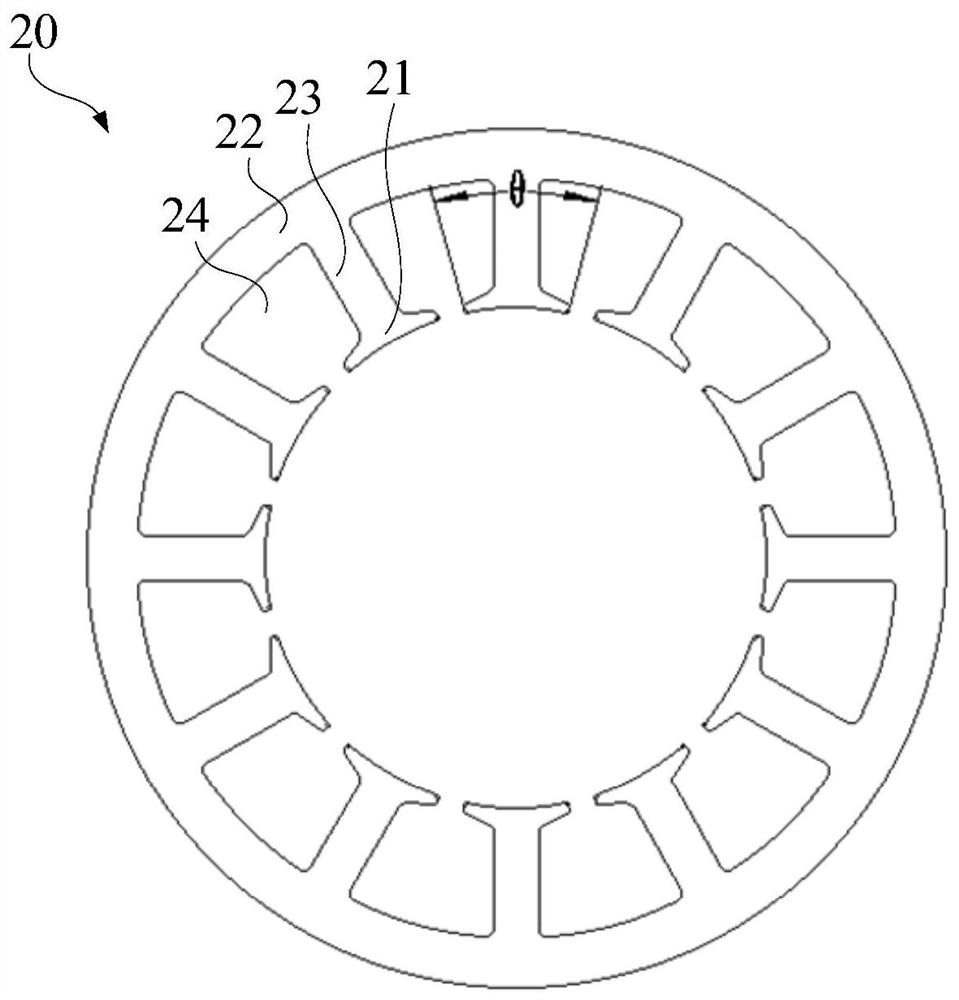 Permanent magnet synchronous motor and washing machine