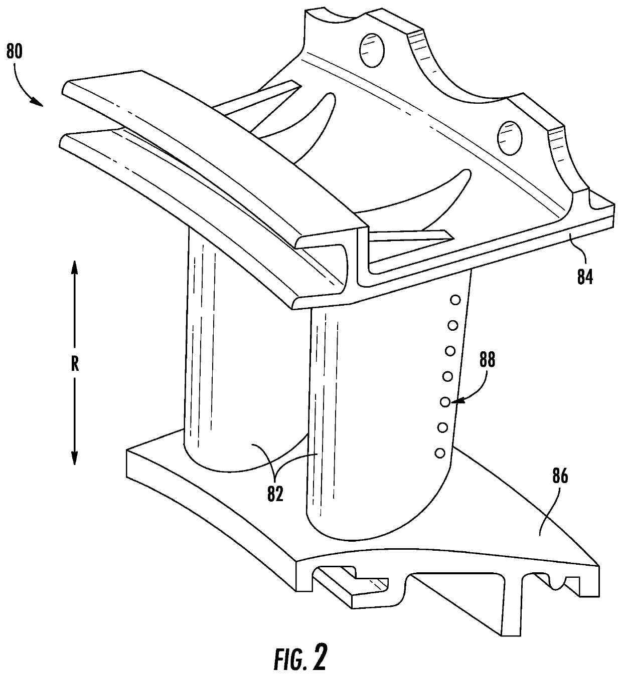 Contact matrix for grounding a ceramic component during electrical discharge machining