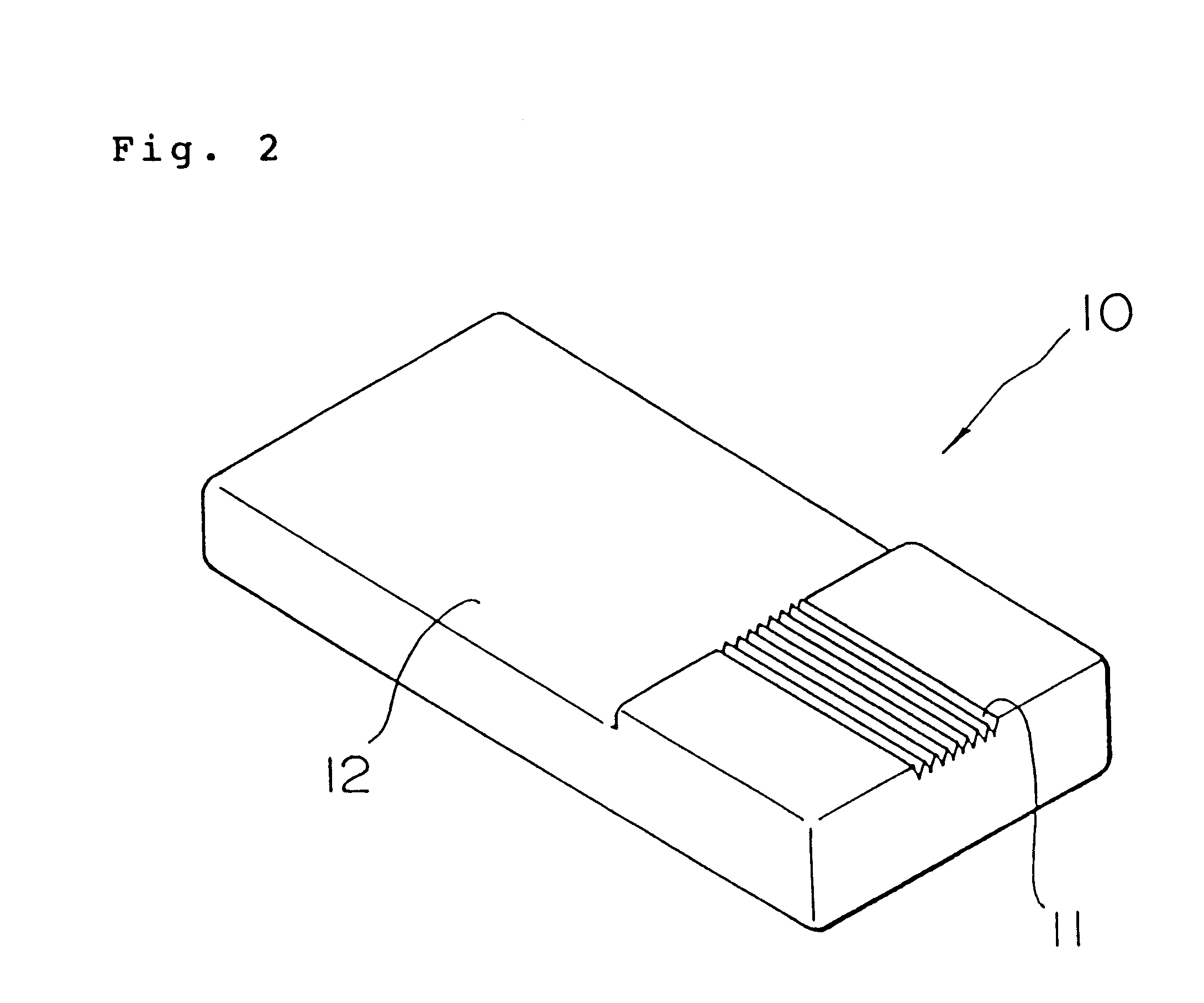 Optical fiber fixing member and method for manufacturing the same