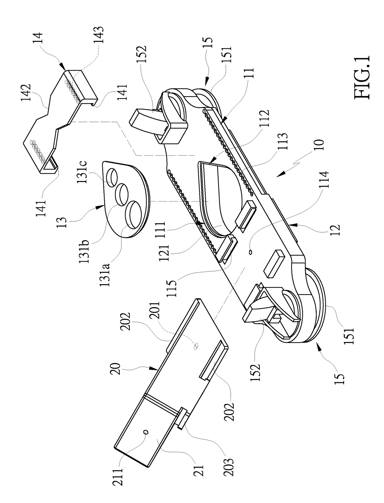 Positioning device for drilling tools of various sizes