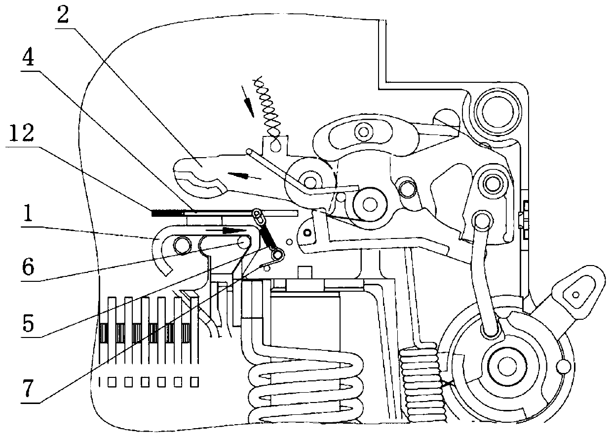 A small circuit breaker with strong breaking capacity