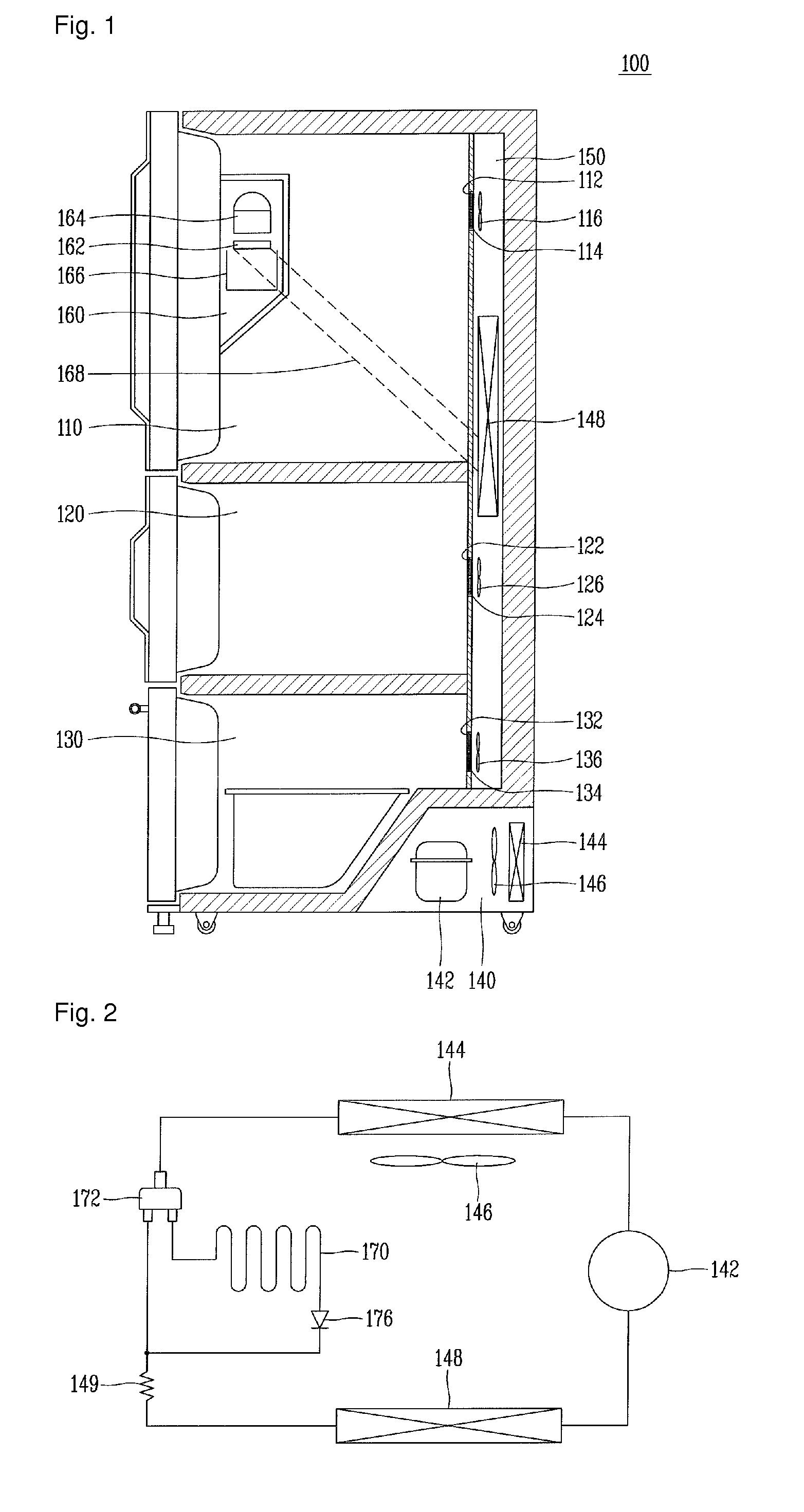 Refrigerator with convertible chamber and operation method thereof