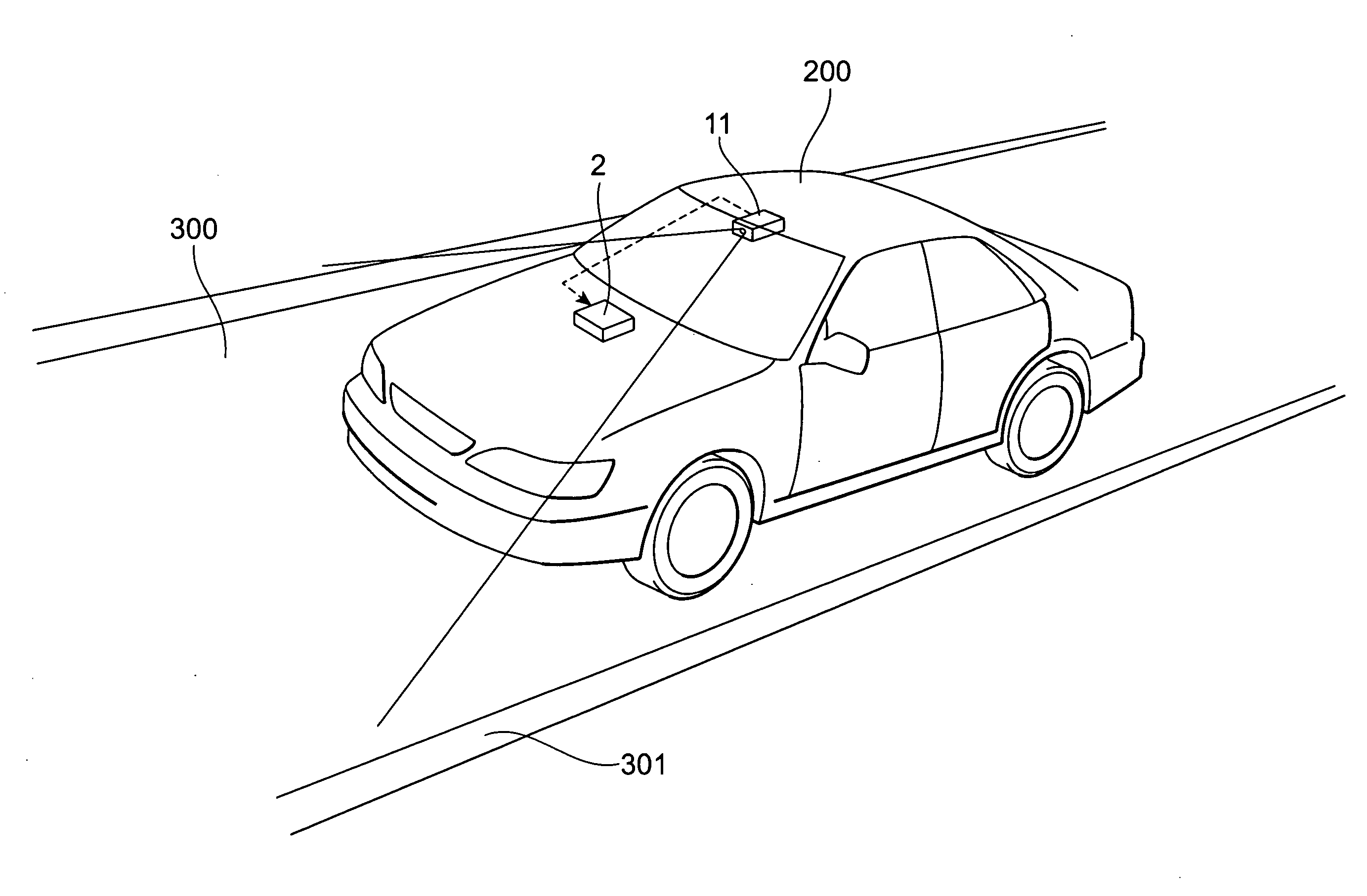 Vehicle Deviation Preventing Control Device