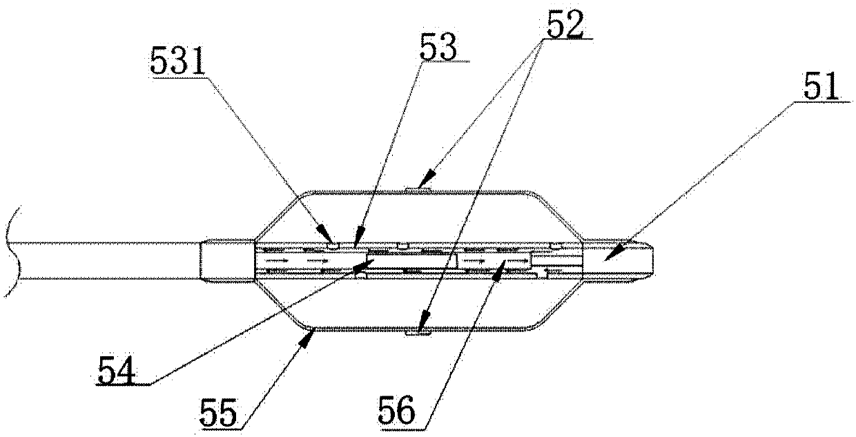 Balloon type flexible microwave ablation catheter and ablation system and method adopting balloon type flexible microwave ablation catheter