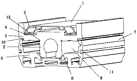 Linear transmission part