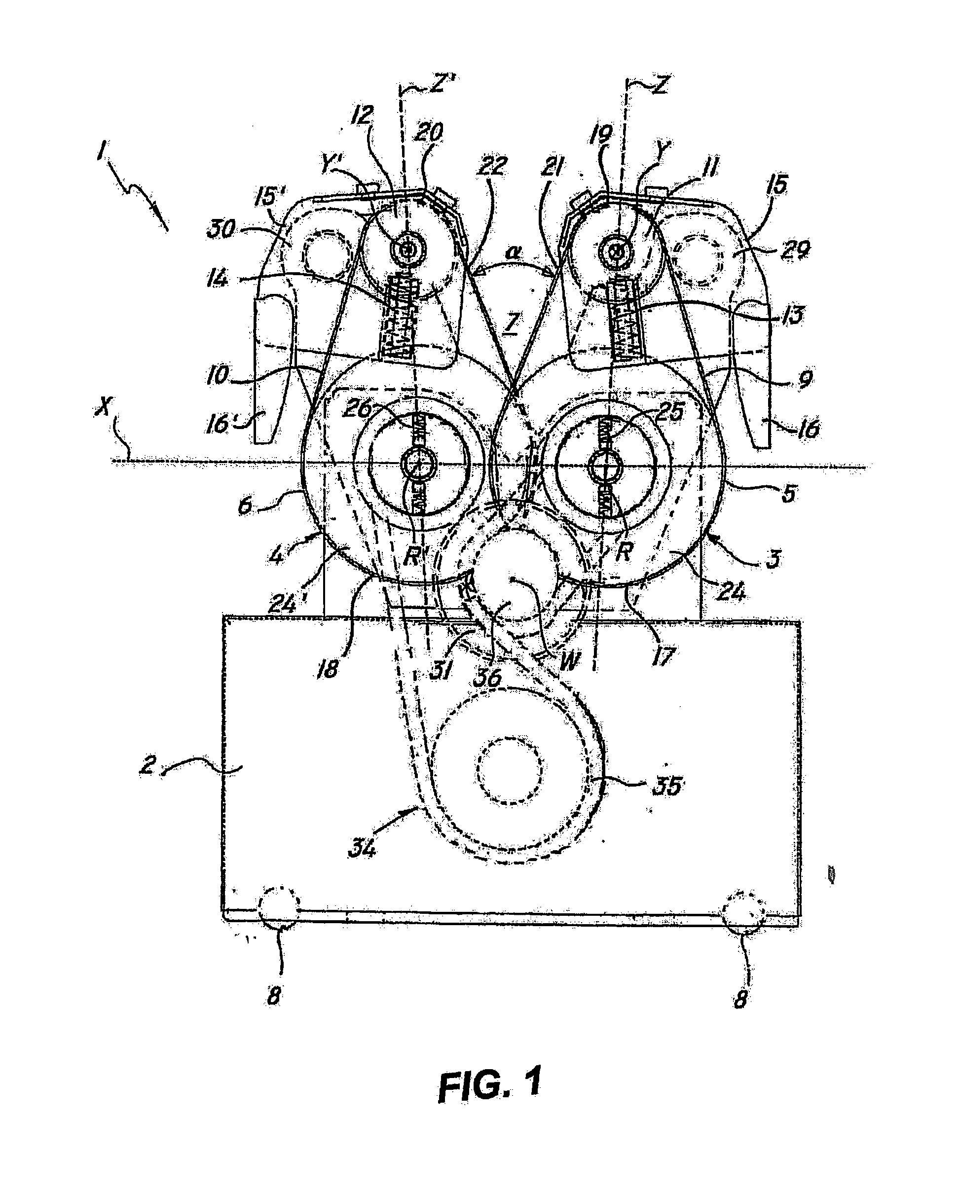 Sharpening device for cutting blade