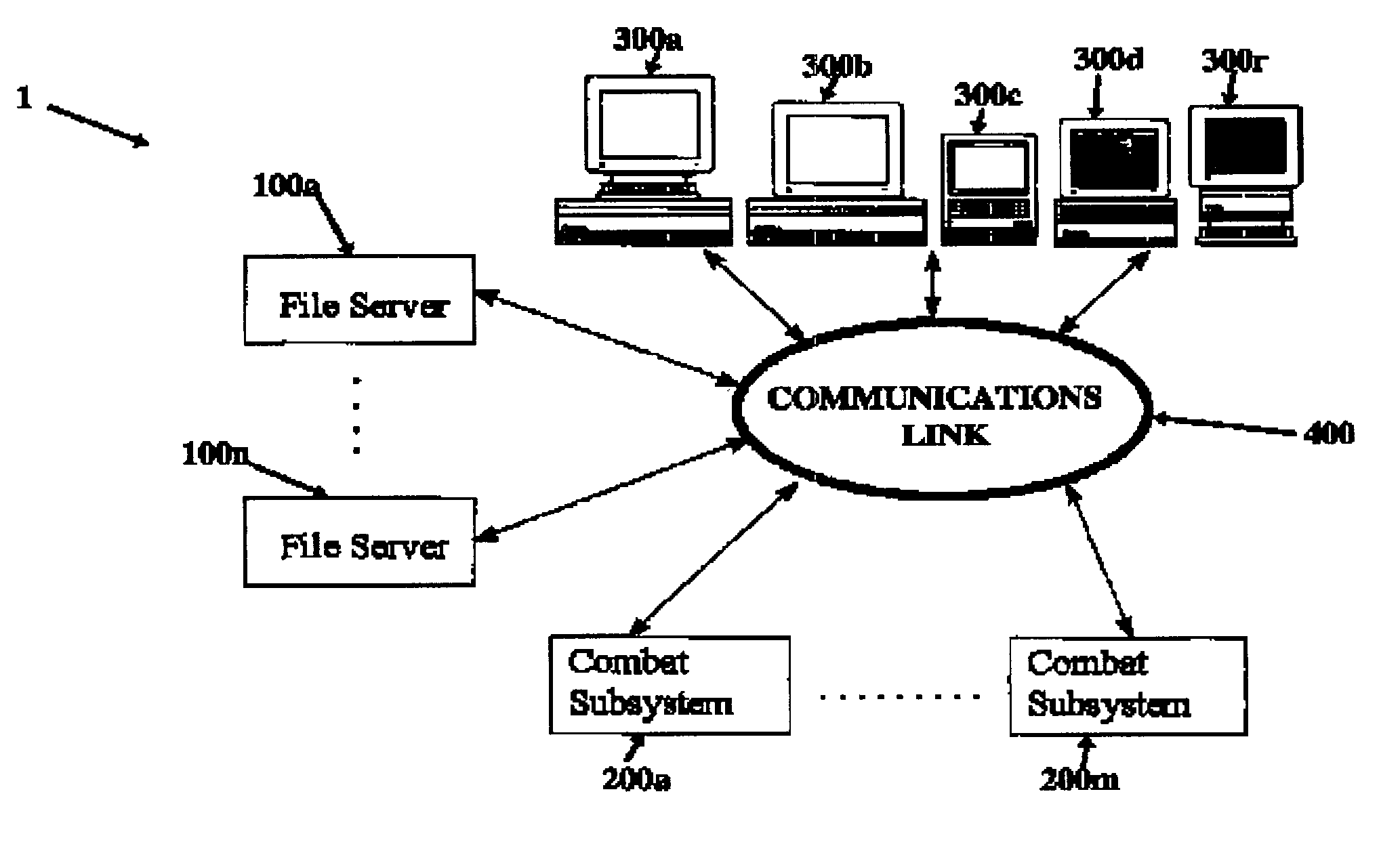 Collaborative environment implemented on a distributed computer network and software therefor