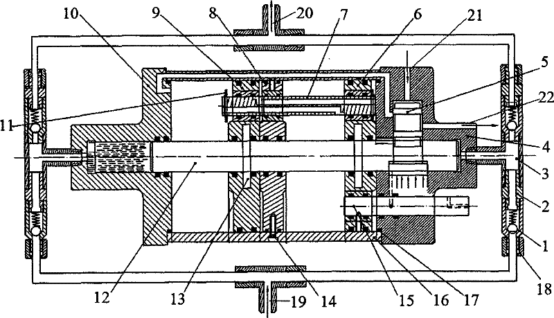 Pneumatic oil pump