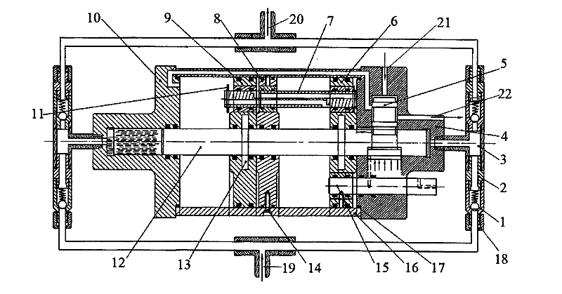 Pneumatic oil pump