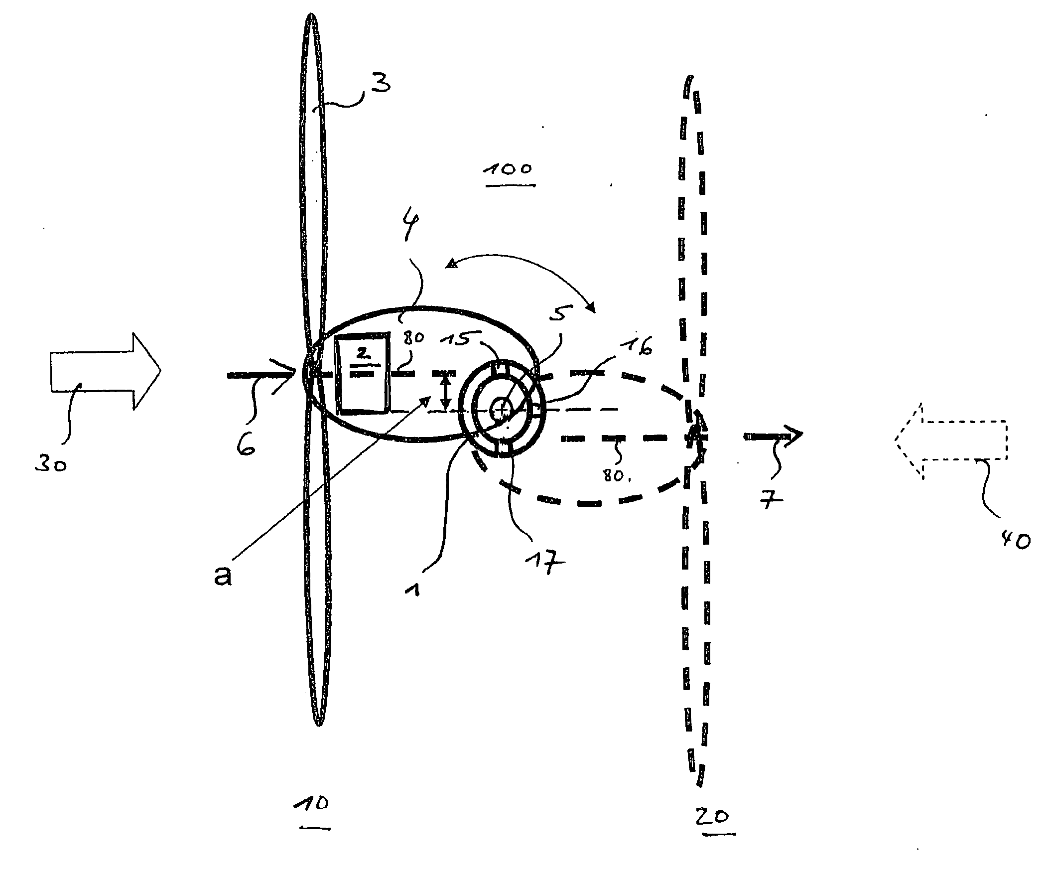 Underwater power station and method for operating an underwater power station
