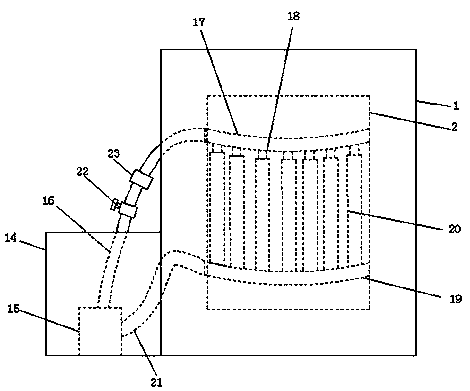 Cooling chemical reaction kettle