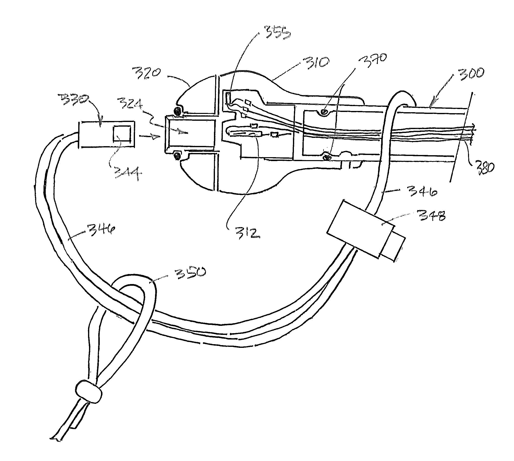 Activation and deactivation assembly for an electric outboard motor
