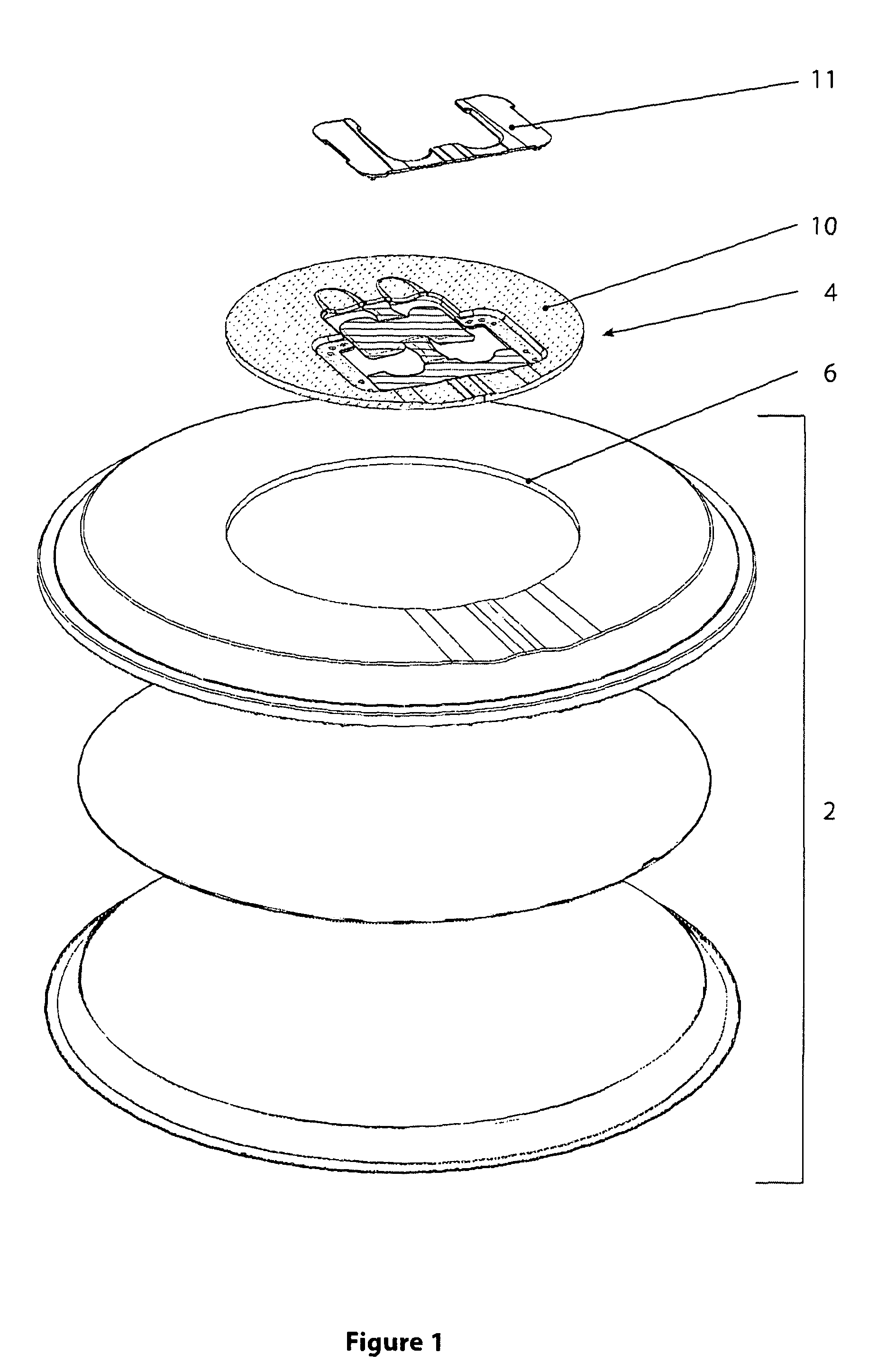 Tray and device for stablising a tray
