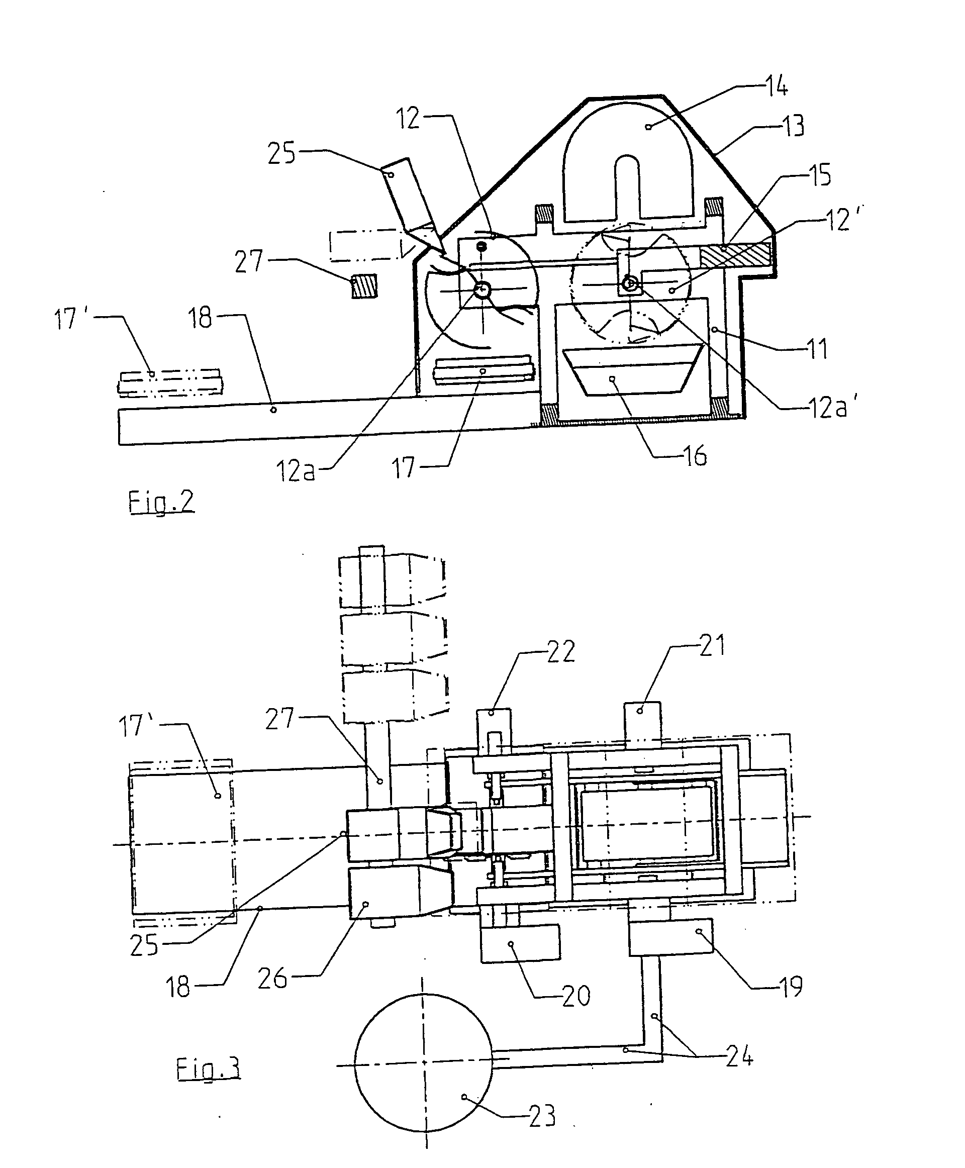 Device for surface coating of small parts