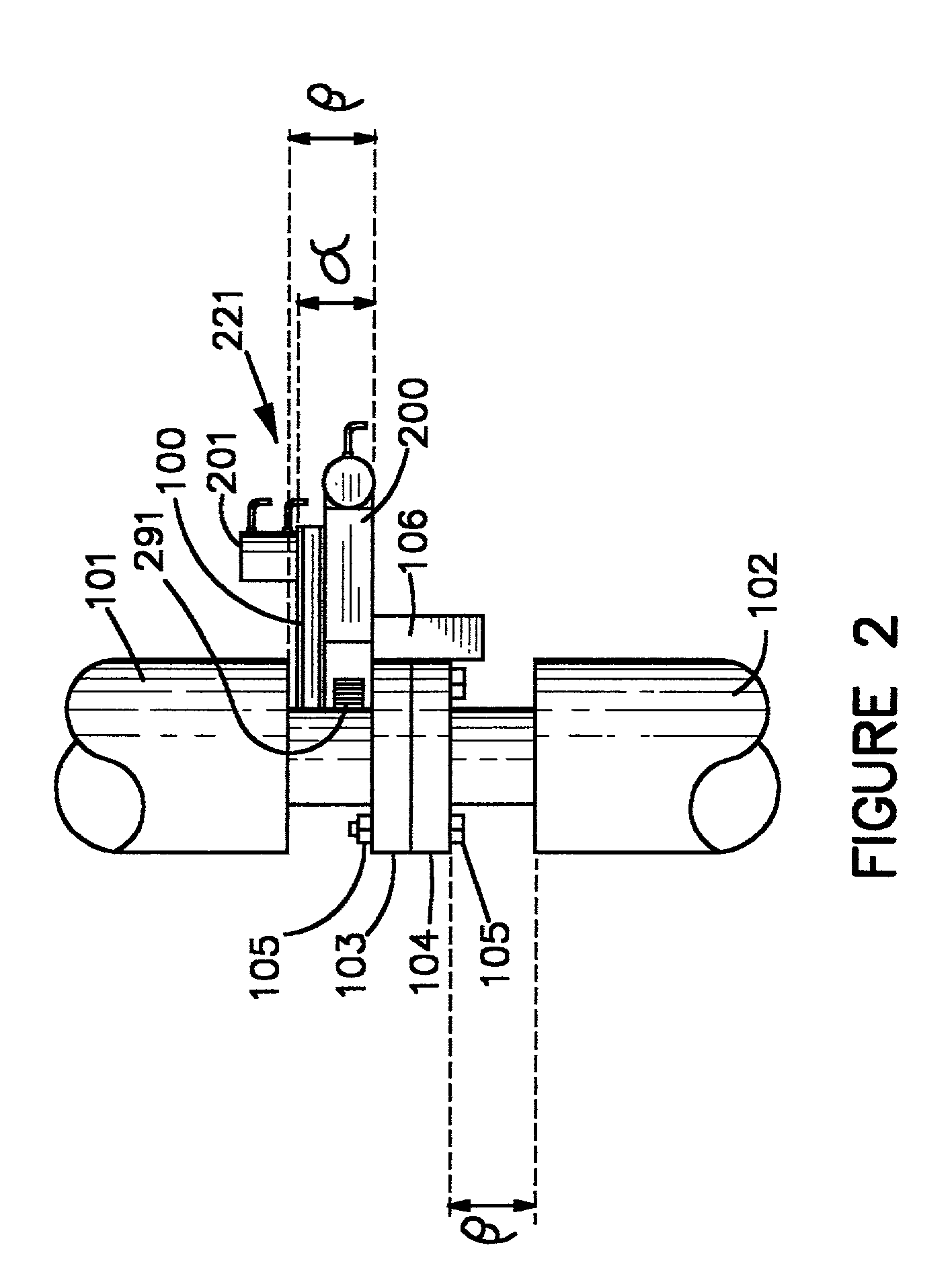 Offset hydraulic runner apparatus