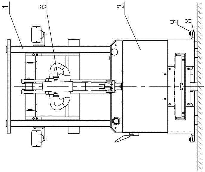 Mobile piling car