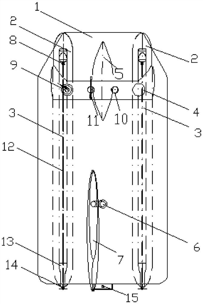 A green energy small water plane double-hull unmanned boat for marine environment monitoring