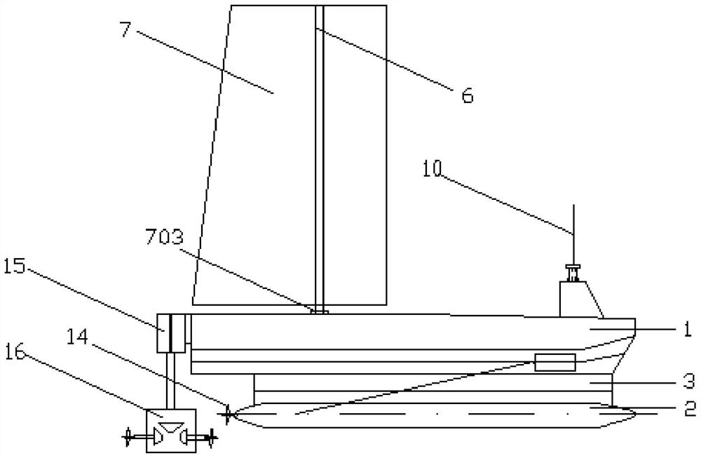 A green energy small water plane double-hull unmanned boat for marine environment monitoring