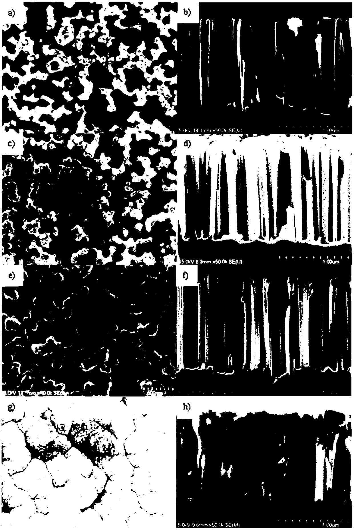 Silicon nanowire/silicon thin film heterojunction solar cell and ...