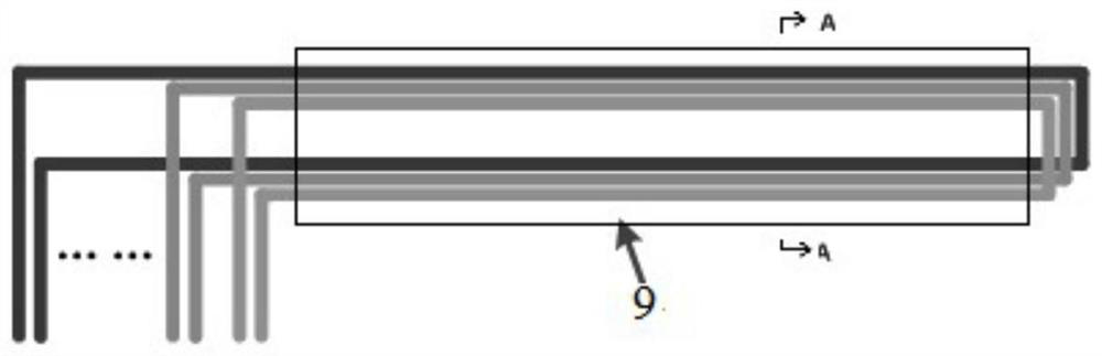 Transmitter unit of non-contact power supply system and transmitter of non-contact power supply system