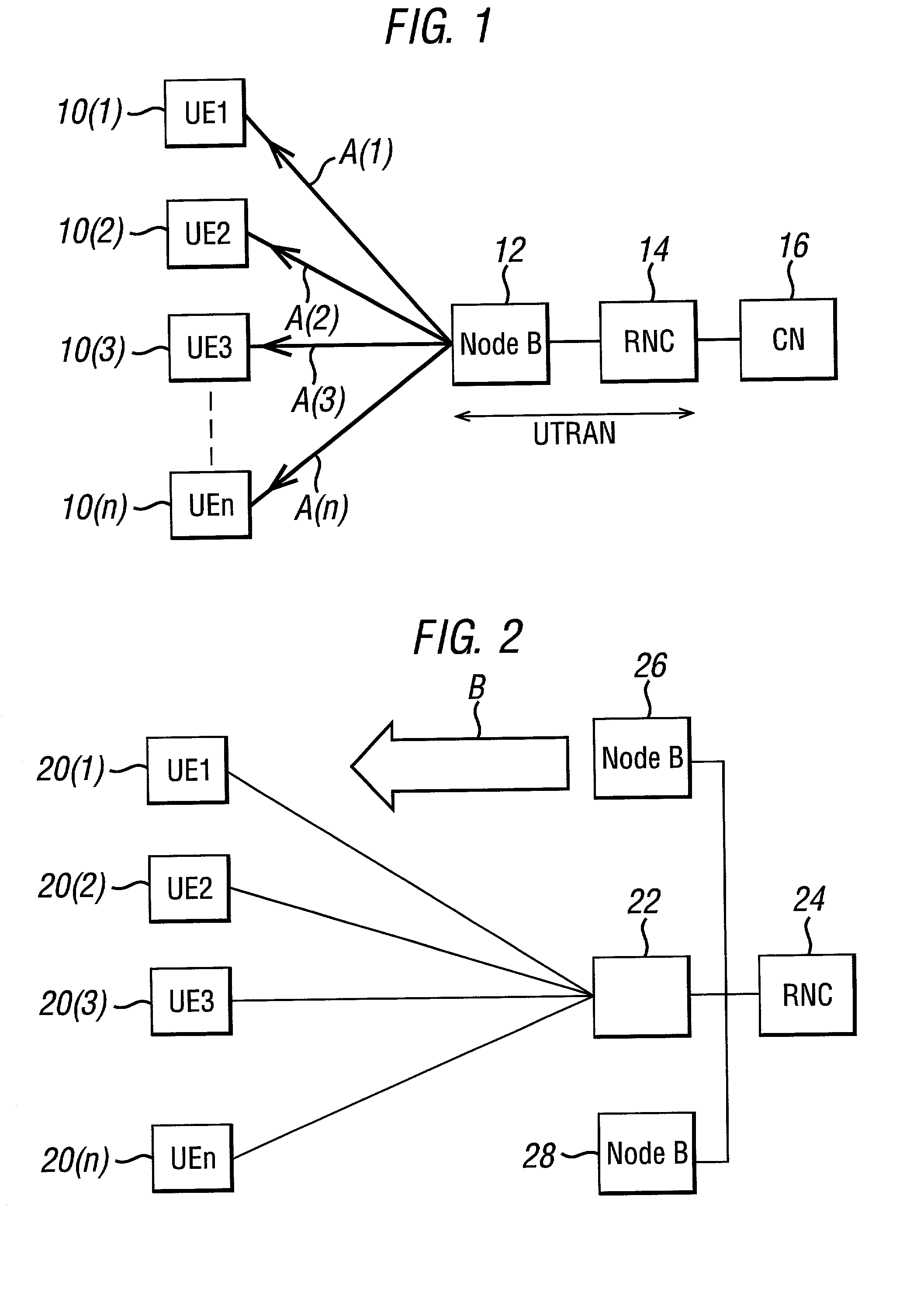 Method and apparatus for reducing signalling load in mobile telecommunications networks