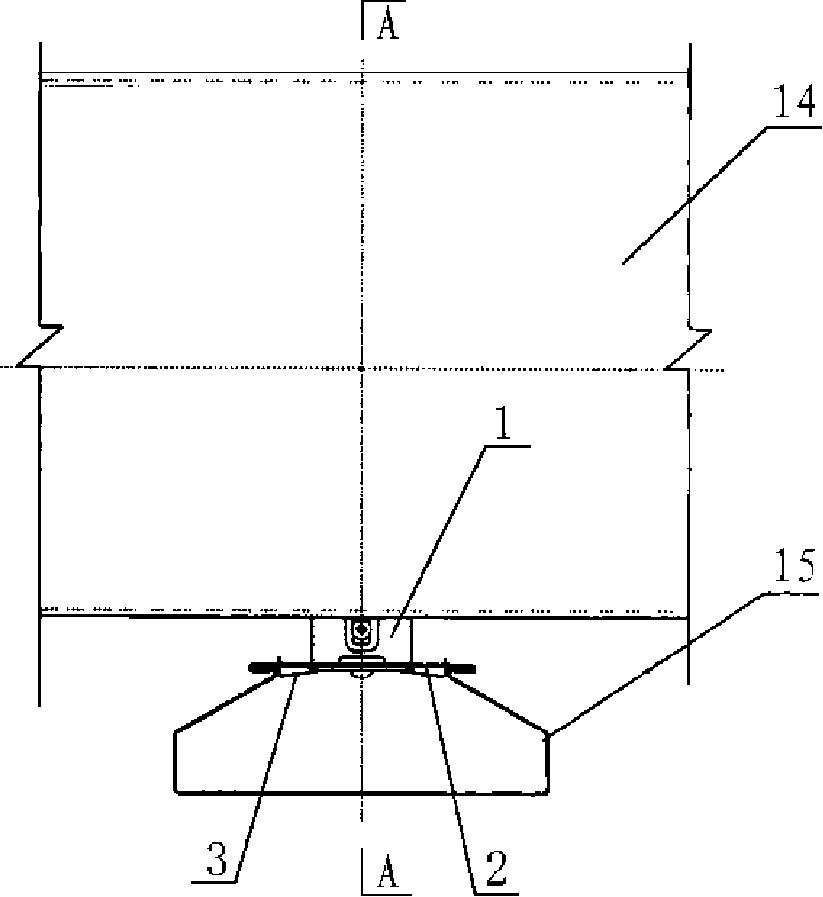 Adjustable spring mounting fastener and construction ceiling method thereof