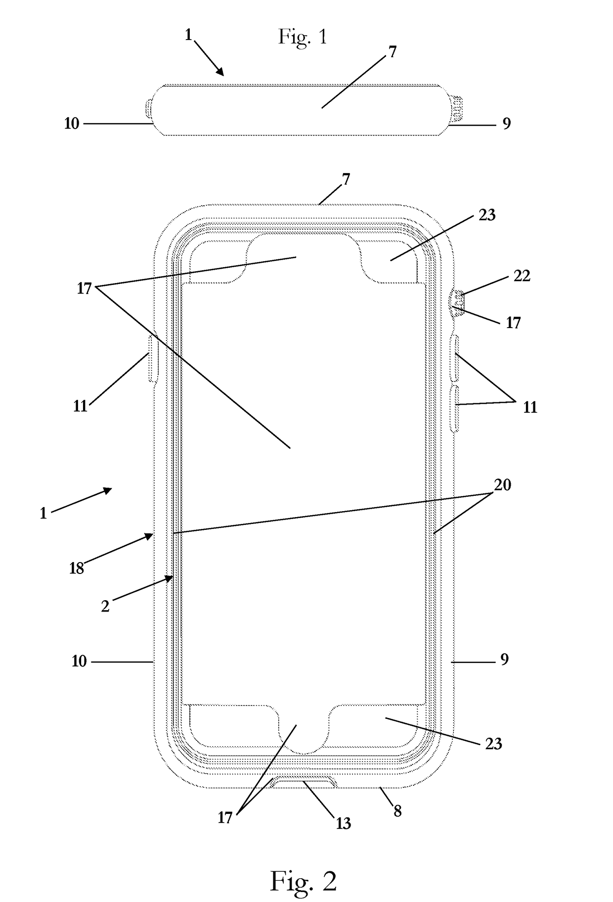Dual-Layer Bumper for a Case for a Mobile Device