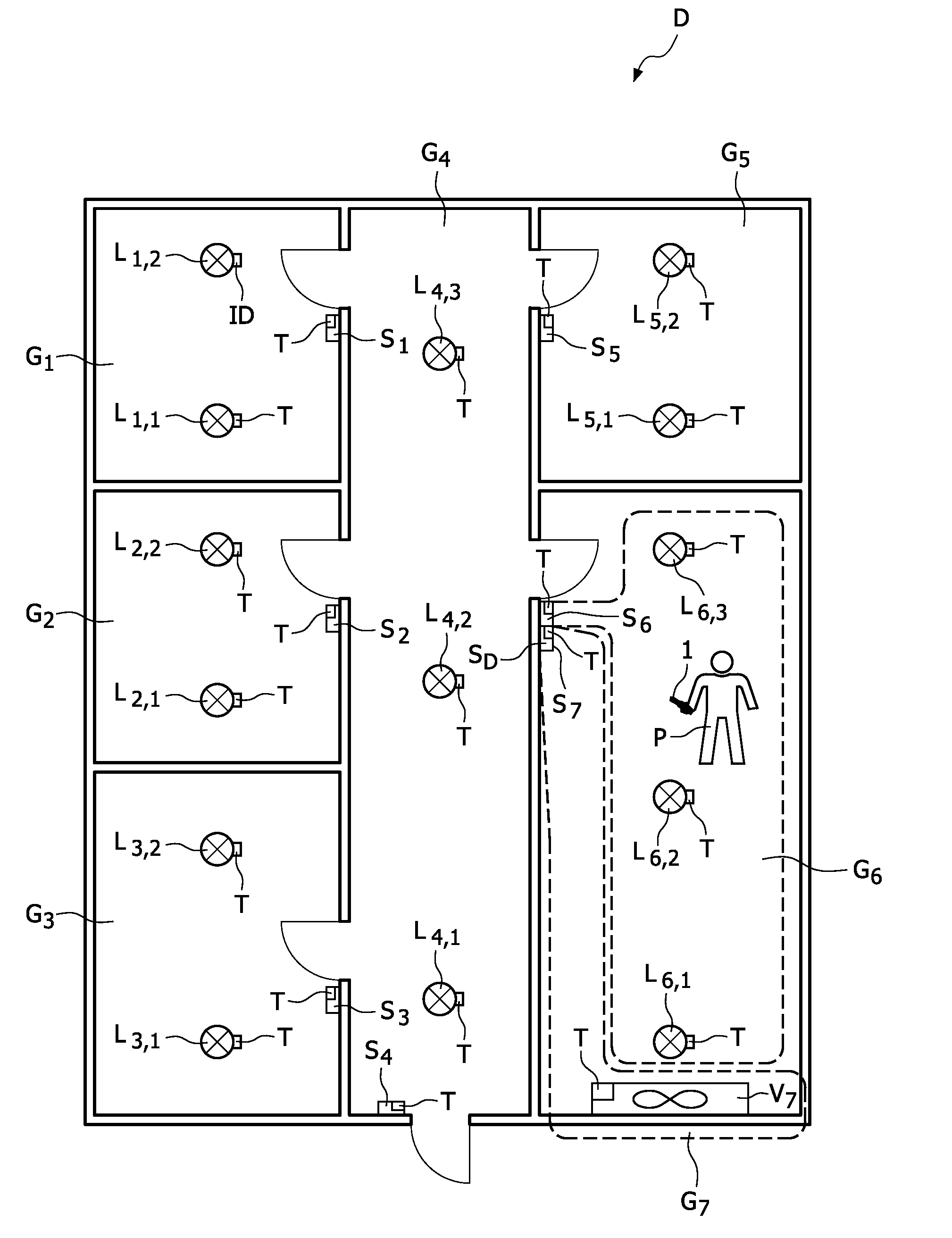 Method of commissioning a device arrangement