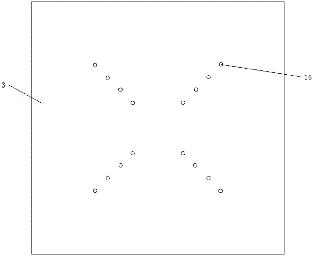 Experimental device and experimental method for simulating anti-floating anchor-concrete plate composite structure