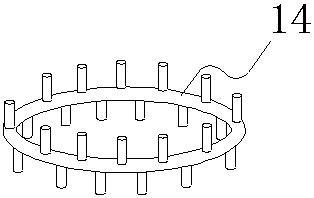 Bubbling bed reactor for inner circulation of a variety of catalysts, and hydrogenation method