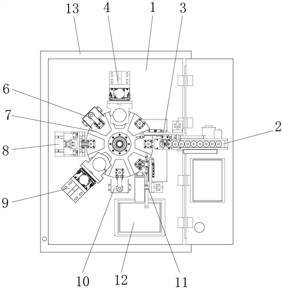 Chamfering equipment for inner circles on two sides and implementation method thereof