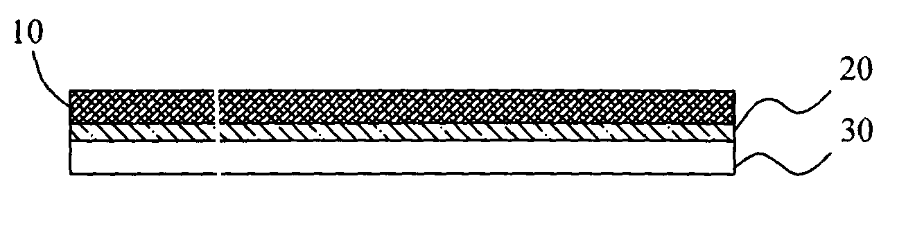 Electronic device having bamboo appearance and bamboo film structure thereof