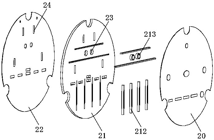 A light-emitting touch key and a key light effect interaction method