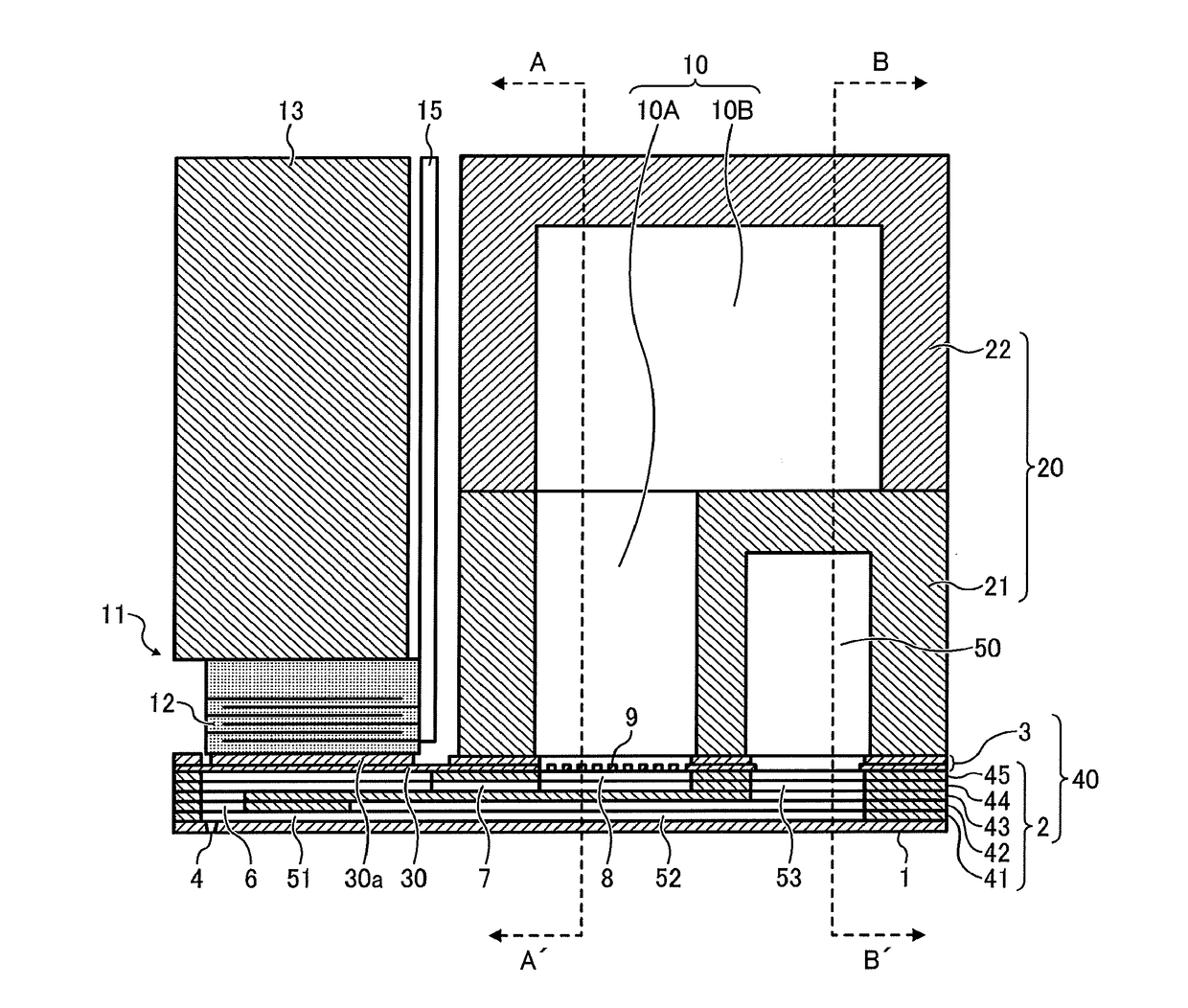 Ink discharge device and ink discharge method