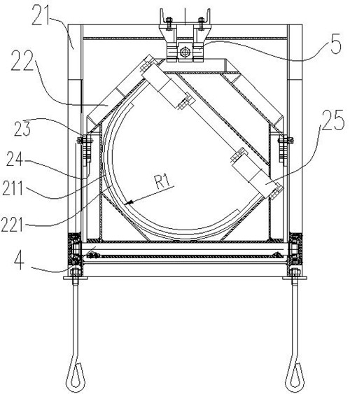 Belt turning mechanism, belt conveyor comprising belt turning mechanism and belt turning method of belt conveyor