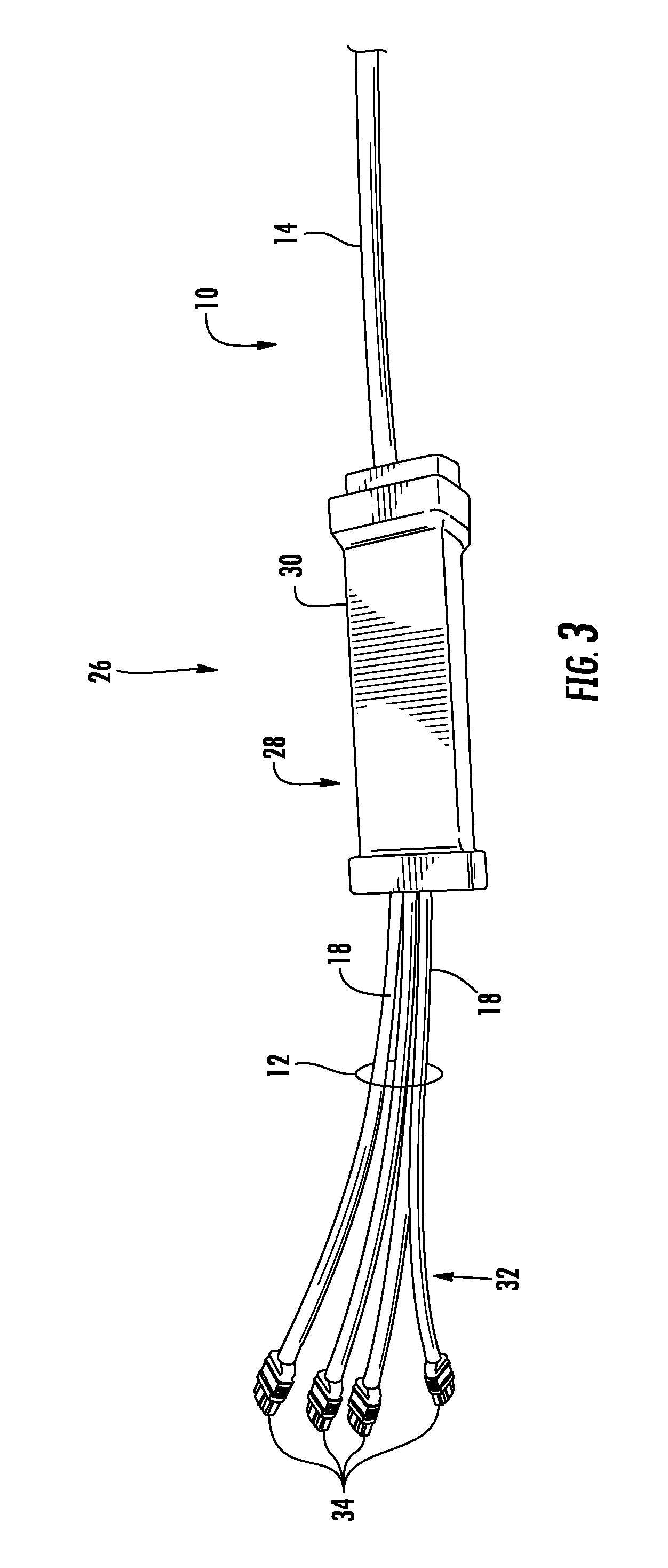 Multi- fiber, fiber optic cable assemblies providing constrained optical fibers within an optical fiber sub-unit, and related fiber optic components, cables,  and methods