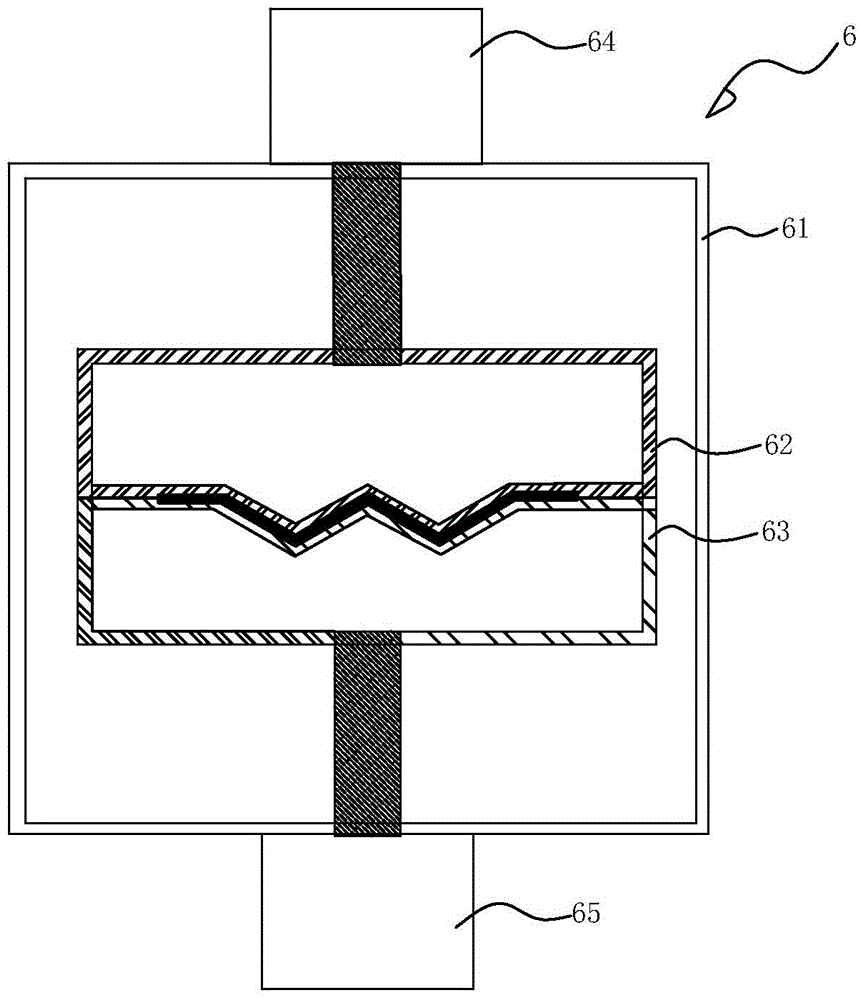 An online pressure metal heat treatment process and its heat treatment device