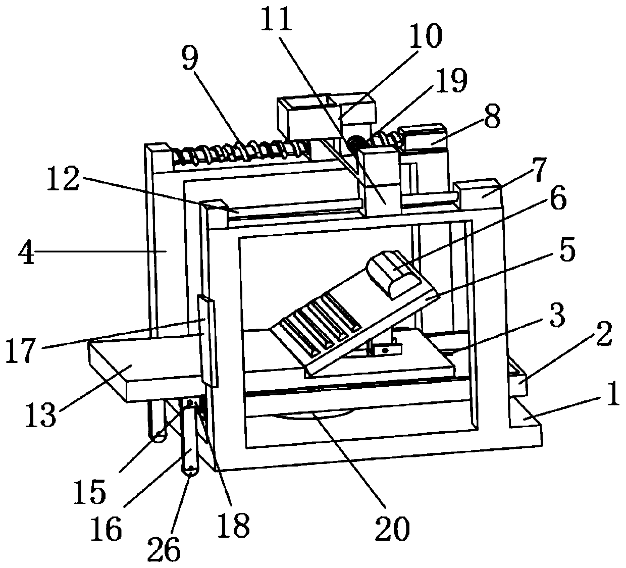 Assistant supporting device of medical imaging examination