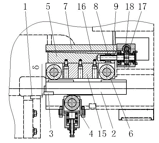 Method and device for automatically adjusting blade clearance of plate shearing machine