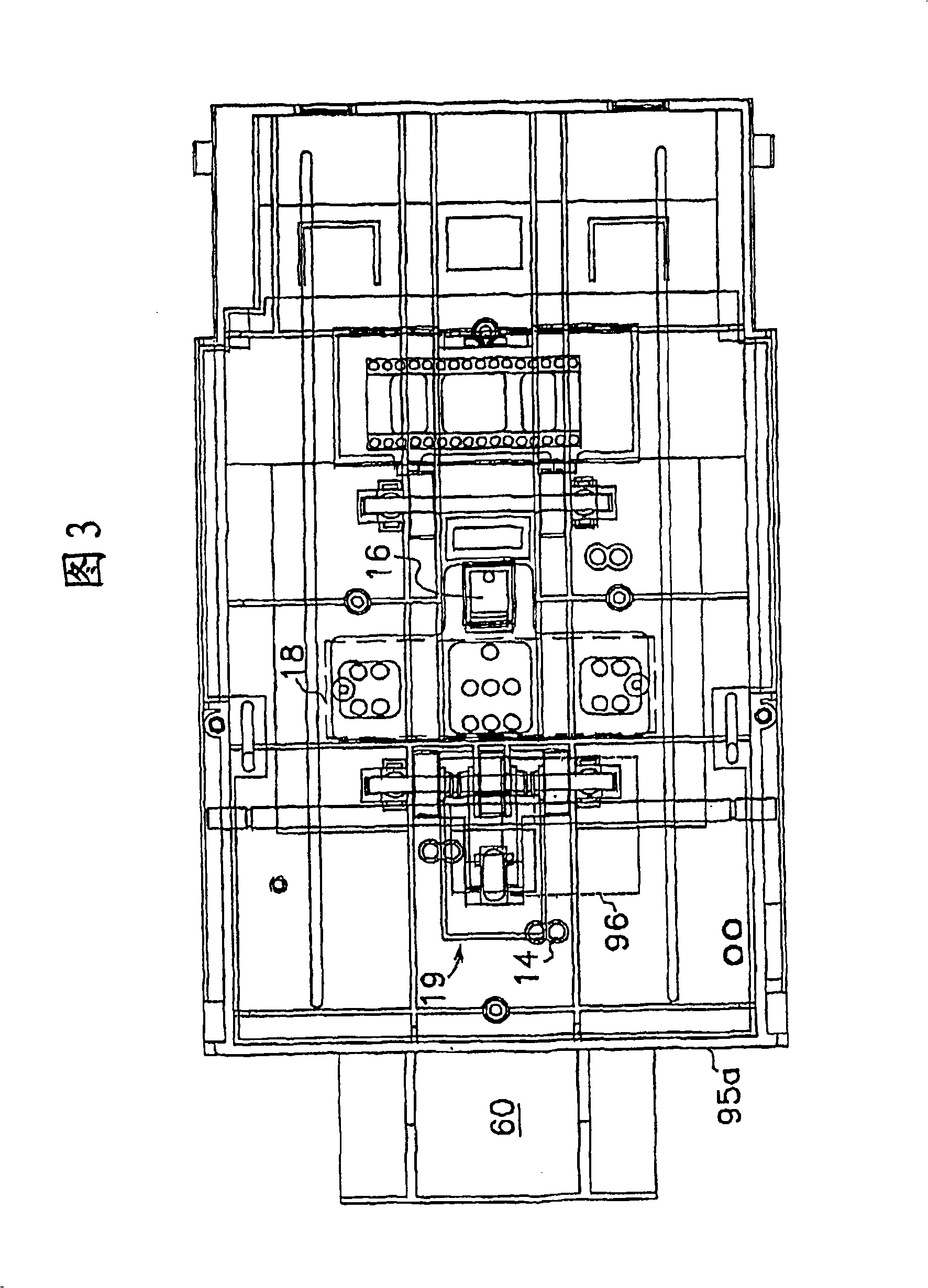 Optical sensing device for detecting optical features of valuable papers